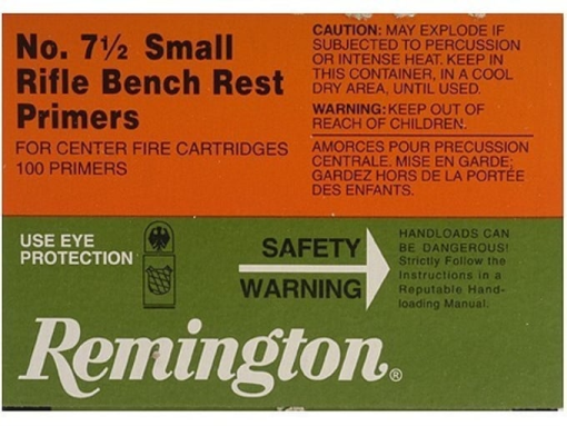 Buy Remington Small Rifle Primers #7-1/2 Bench Rest